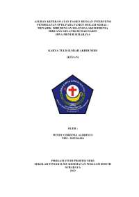 Image of Asuhan Keperawatan Pasien Dengan Intervensi Pendekatan SPTK Pada Pasien Isolasi Sosial : Menarik Diri Dengan Diagnosa Skizofrenia Di Ruang Gelatik Rumah Sakit Jiwa Menur Surabaya