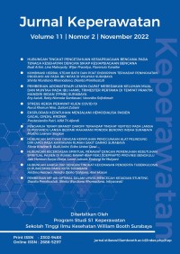 Image of PENGARUH TERAPI BRANDT DAROFF TERHADAP TINGKAT VERTIGO PADA LANSIA DI POSYANDU LANSIA BESTARI MAHARANI PONDOK BENOWO INDAH SURABAYA